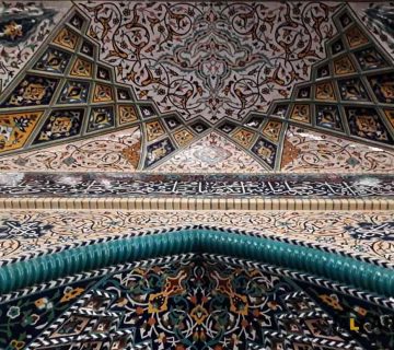 کاشی معرق در معماری ایرانی اسلامی