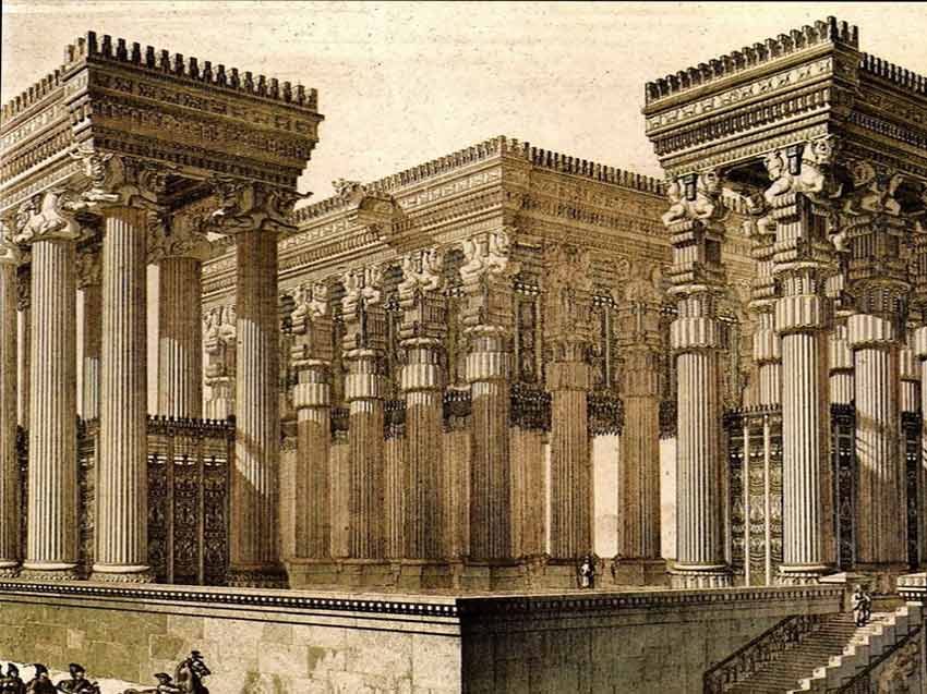 تالار-در-معماری-ایران-هخامنشی