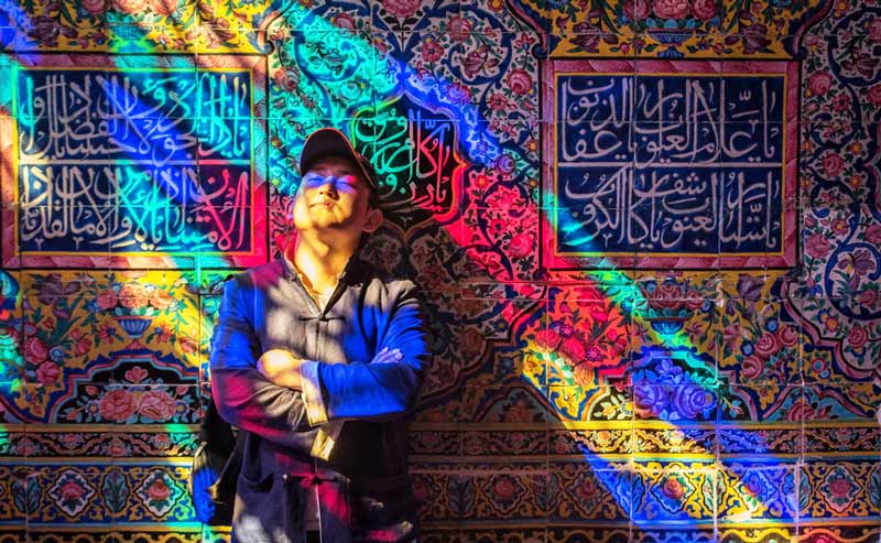 کاشی و رنگ در معماری ایرانی