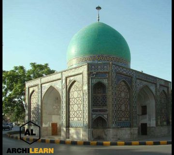 گنبد-سبز-مشهد-(معماری-گنبد-سبز-در-مشهد)