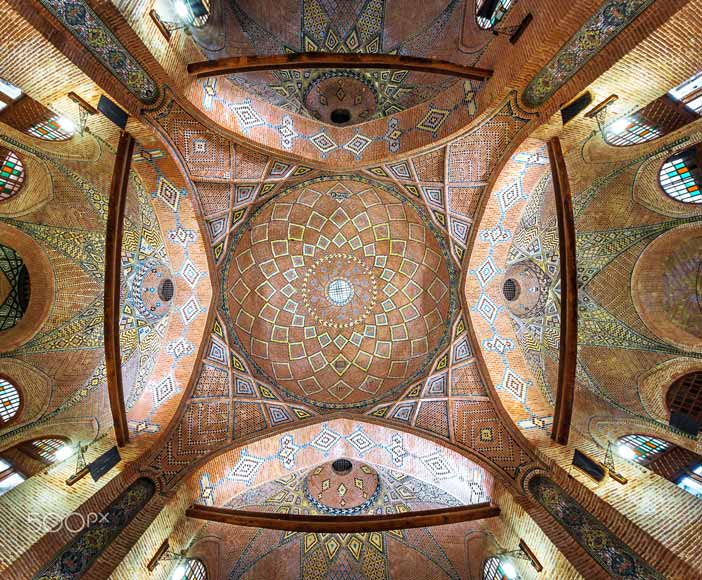 معماری_بازار_قزوین