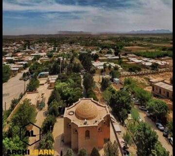 آرامگاه-خرقانی-(با-معماری-به-سبک-باغ-ایرانی-مربوط-به-سده-5-هجری-در-نزدیکی-شاهرود)