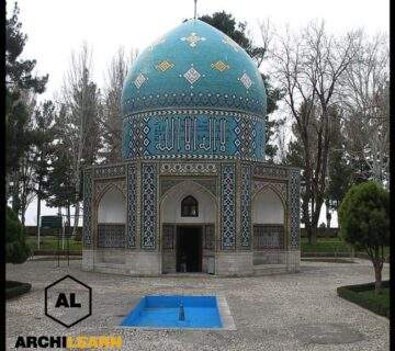 آرامگاه-عطار-نیشابوری-(عطار-به-دست-مغولان-کشته-شد-و-در-سده-9-هجری-تیموریان-آرامگاهی-برایش-بنا-کردند)