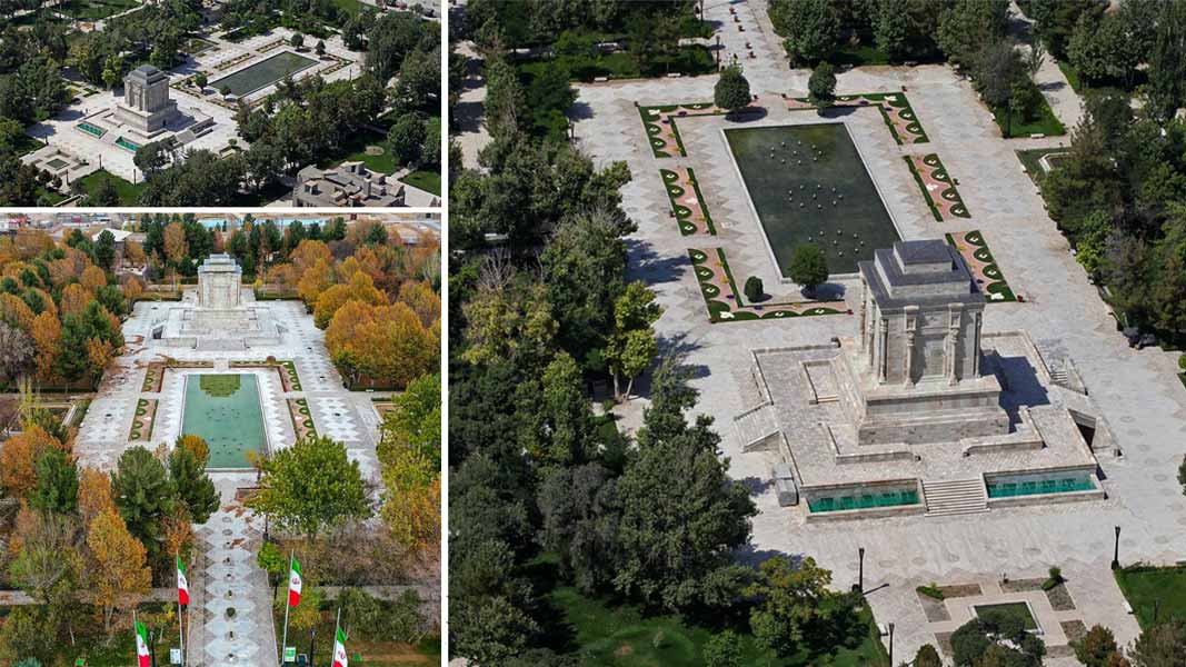 معماری_آرامگاه_فردوسی