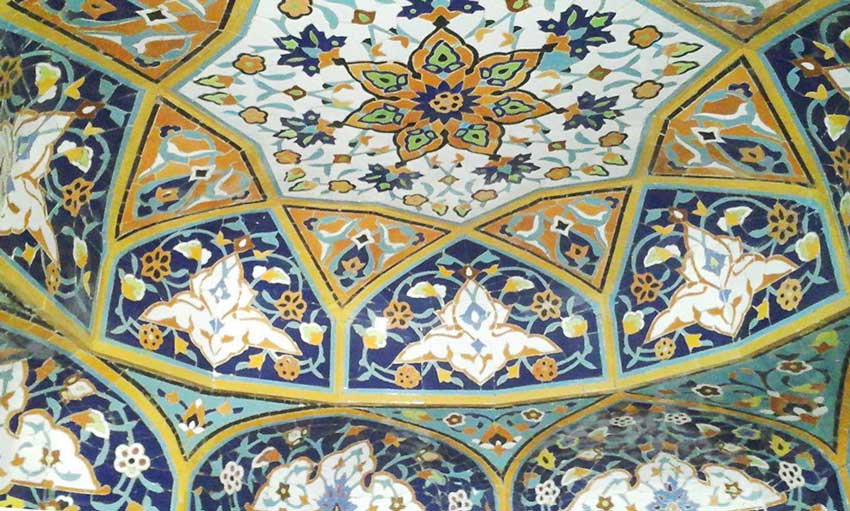 کاشی_معرق_در_مشهد