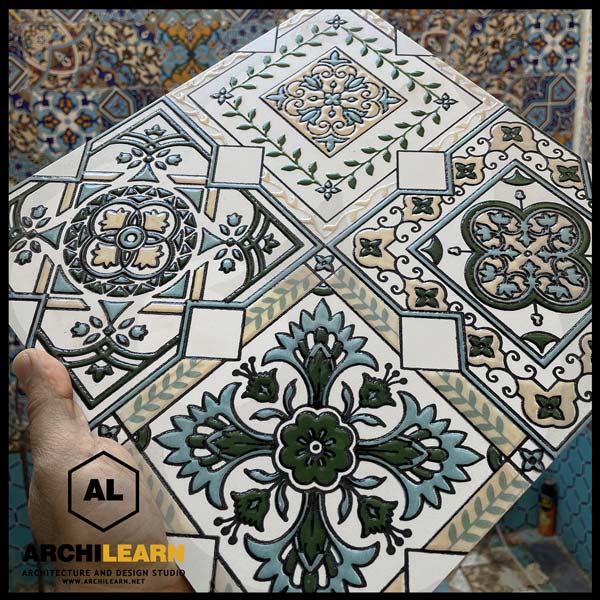 کاشی_طرح_دار