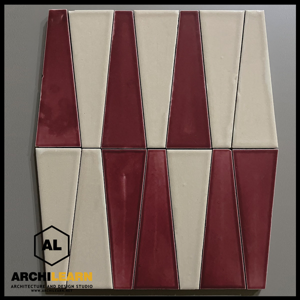 نصب کاشی زرشکی