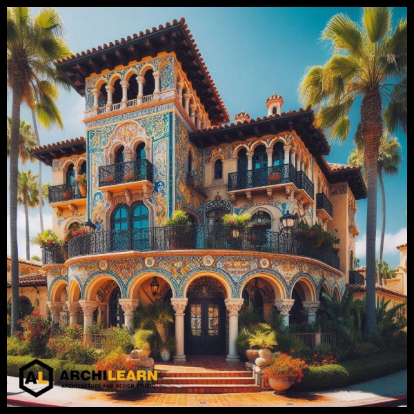 ویژگی های معماری اسپانیایی
