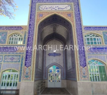 نقش هندسه در طراحی نمای مسجد