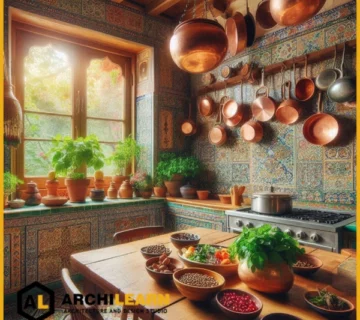 طراحی آشپزخانه سنتی ایرانی