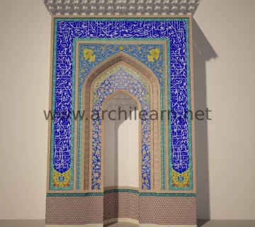 طراحی مسجد ایرانی