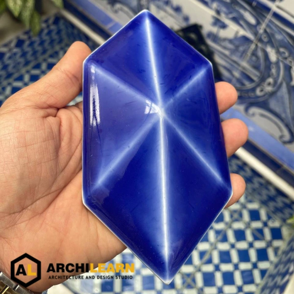 نگهداری از کاشی آبی نفتی 