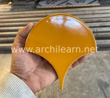 کاشی نارنجی