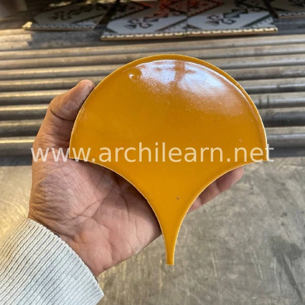 کاشی نارنجی