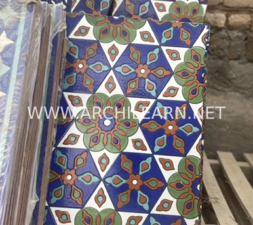 کاشی هفت‌ رنگ در کیش