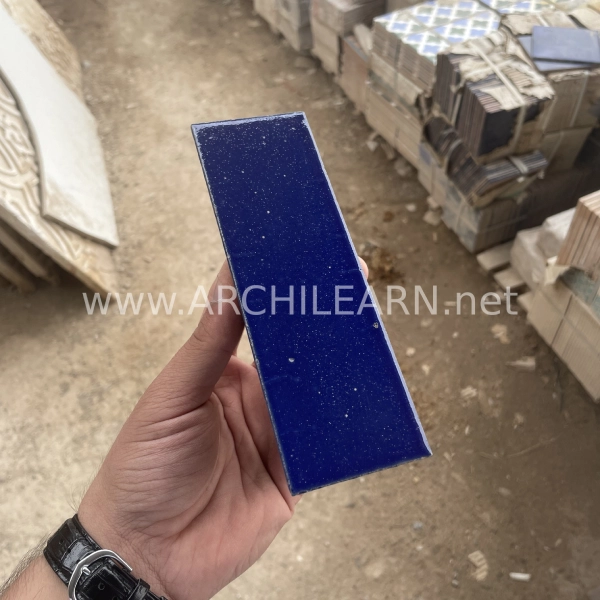 کاشی هفت رنگ کاشان در دوره قاجار