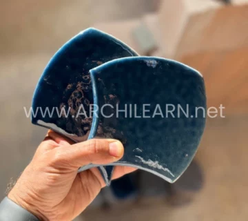 کاربرد های کاشی دست ساز مشهد لعاب کاشی