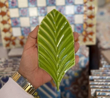 کاشی سبز چمنی