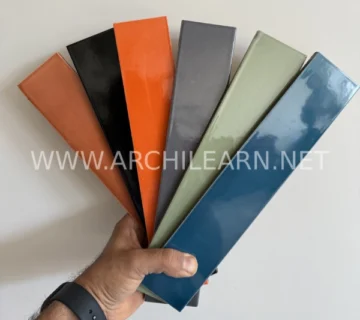 کاشی رنگی کاشی ضد حرارت