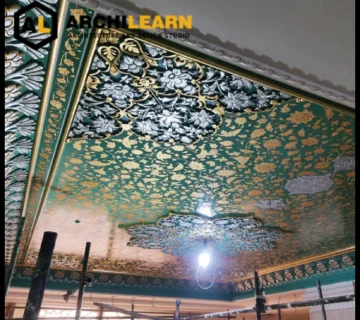 نقاشی سقف لابی