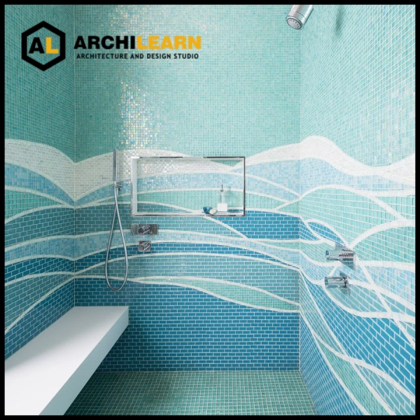 کاشی طرح دریا استخری