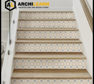 کاشی کاری راه پله