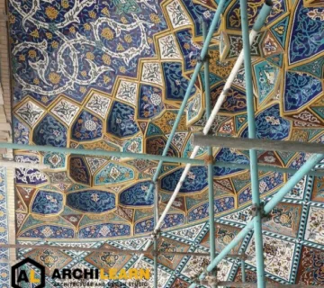 قیمت کاشی کاری زیر گنبد