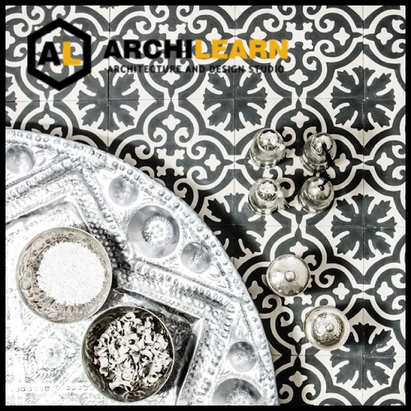 خرید کاشی نقره ای