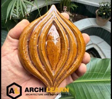 کاشی سفالی نقش برجسته