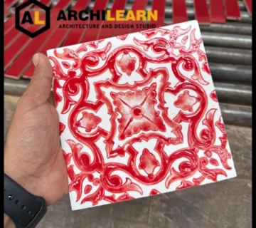 کاشی تک گل